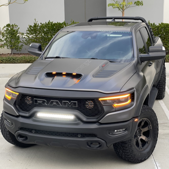 ORACLE Lighting 2019-2024 RAM Rebel/TRX Front Bumper Flush LED Light Bar System