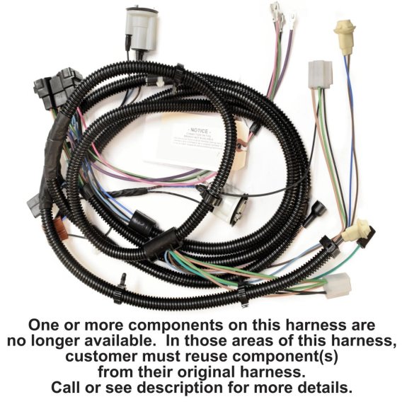 1974 Chevrolet Chevy II/Nova Lectric Limited Front Light Wiring Harness