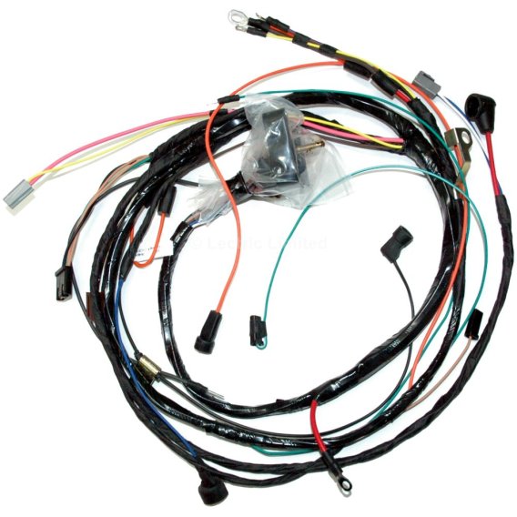 1972 Chevrolet Chevelle El Camino Monte Carlo Malibu Lectric Limited Engine Wiring Harness for 40...