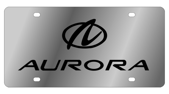 Oldsmobile Aurora Stainless Steel License Plate Eurosport Daytona