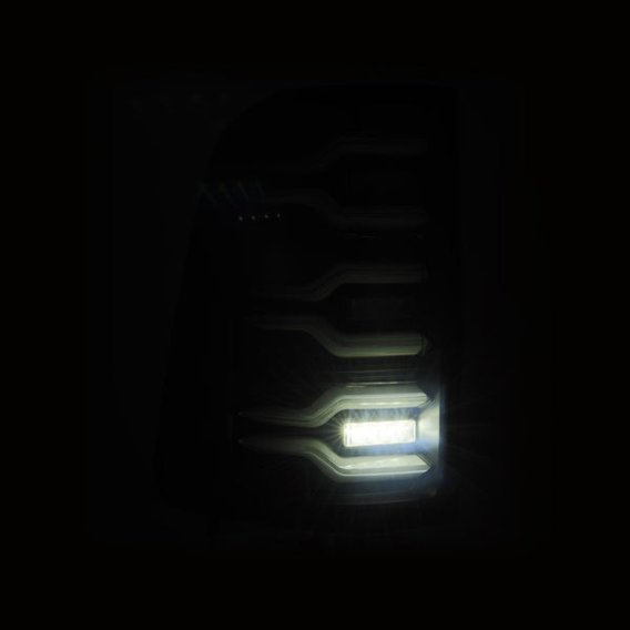 2019-2022 RAM LUXX LED Tail Lights by AlphaRex - Alpha-Black with ACT Lighting and Sequential Sig...