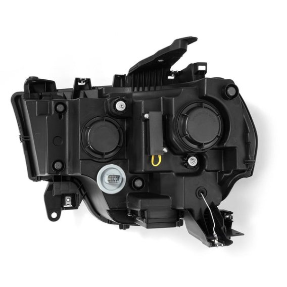 2019-2022 RAM 2500 AlphaRex LUXX-Series LED Projector Headlights Plank Style Black with Activatio...
