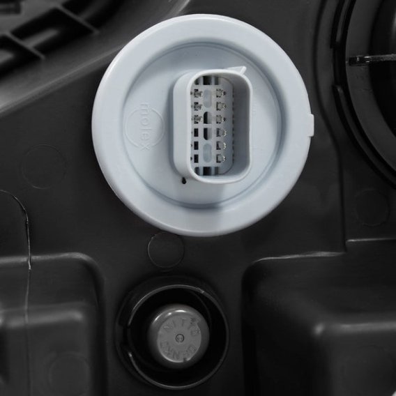 2019-2022 RAM 2500 AlphaRex LUXX-Series LED Projector Headlights Plank Style Black with Activatio...