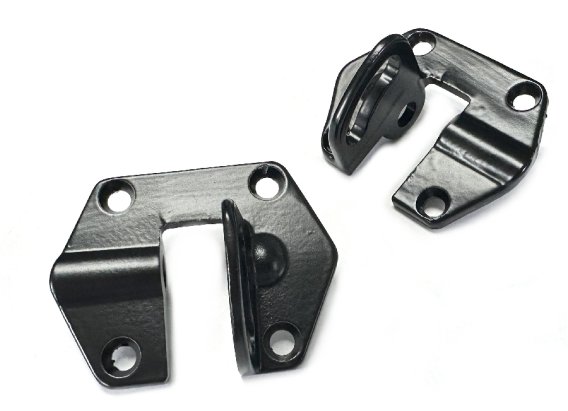 1971 Gull Wing Spoiler Stanchion Attachment Brackets Horseshoe
