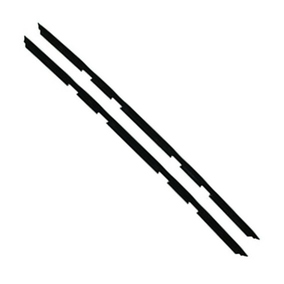 1981-88 Monte Carlo Inners Only Authentic Window Felts Whiskers Kit (2pcs)