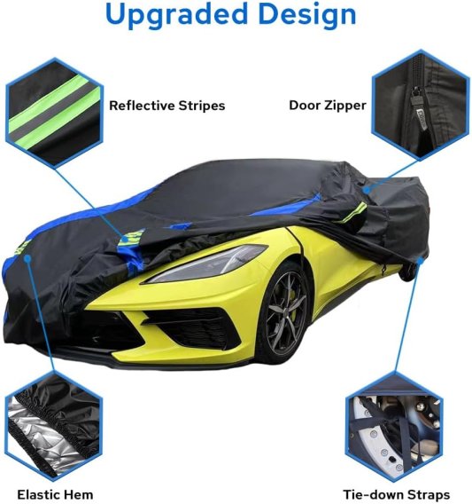 1997-2019 Corvette C5-C7 Semi Custom Fit Heavy Duty Exterior Car Cover