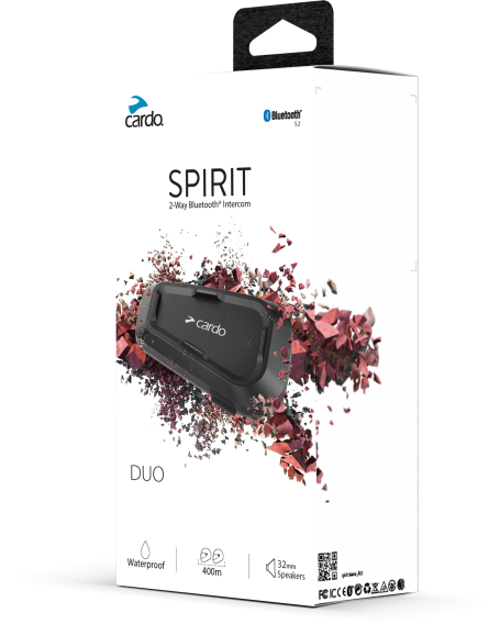 Cardo SPRT0101 Spirit Bluetooth Headset Duo