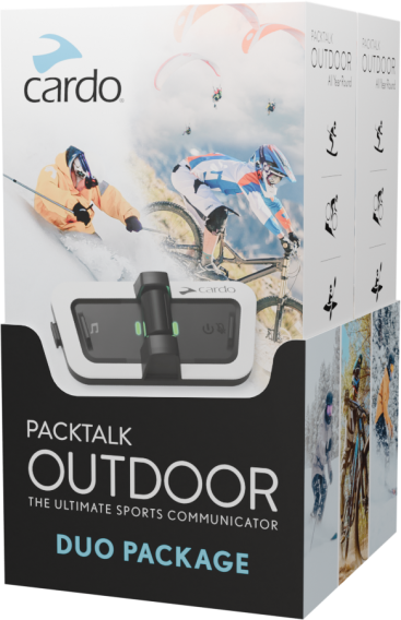 Cardo SP000110 Packtalk Outdoor Duo White