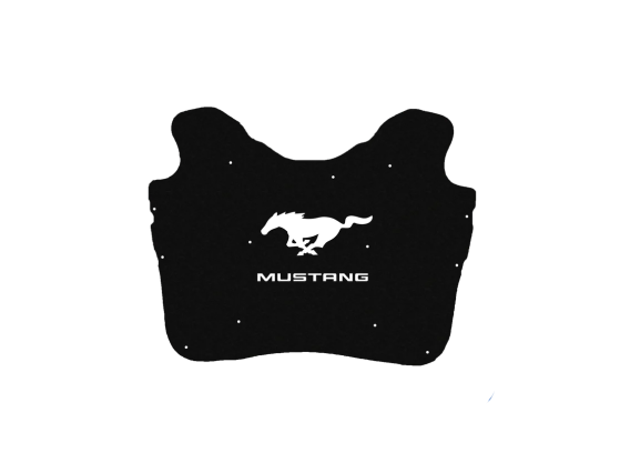 2005-2009 Mustang Ford Replacement Hood Liner w/Color Logo Emblem