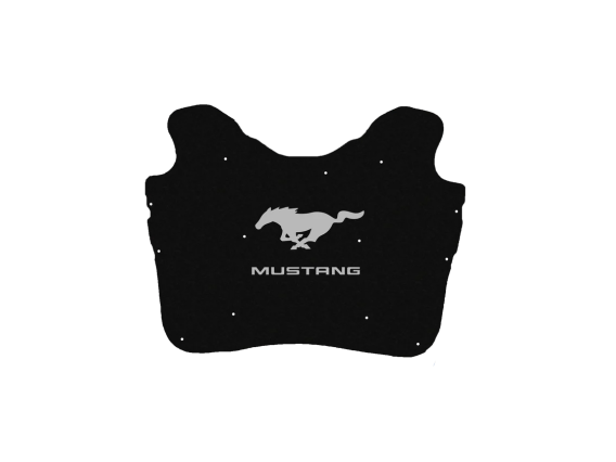 2005-2009 Mustang Ford Replacement Hood Liner w/Color Logo Emblem