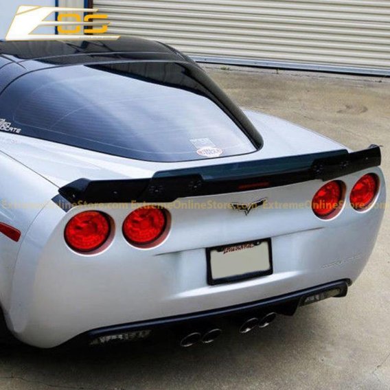 2005-2013 Corvette C6 C6.5 Carbon Flash Rear Trunk Wing Spoiler