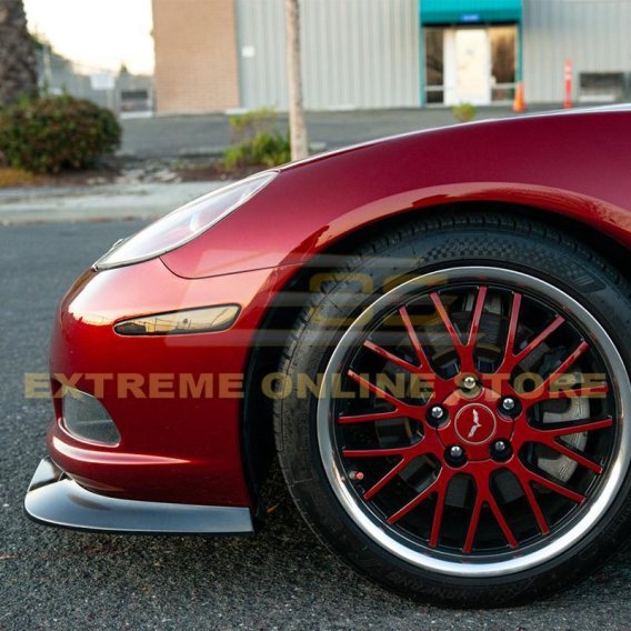 2005-2013 Corvette C6 Carbon Fiber Base Extended Front Splitter Lip