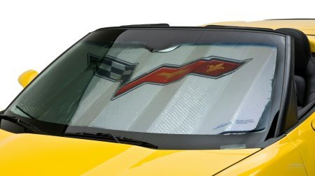 2005-2013 C6 Corvette CoverKing MODA Folding Graphic Corvette Sunshield