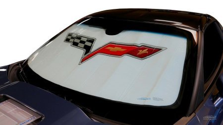 2005-2013 C6 Corvette CoverKing MODA Folding Graphic Corvette Sunshield