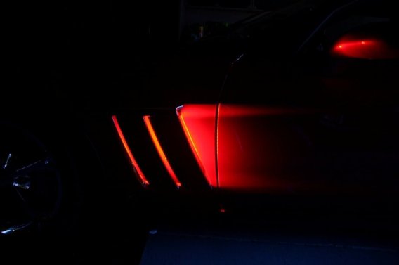2005-2013 C6 Corvette Grand Sport Color Changing LED Fender Cove Lighting Kit