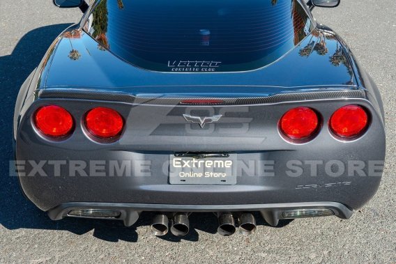 2005-2013 Corvette C6 ZR1 Style Rear Carbon Fiber Spoiler