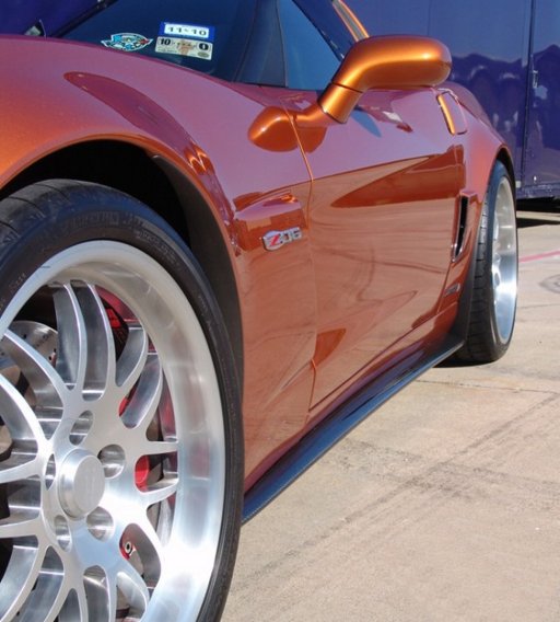 2006-2013 C6 Corvette ZR1 LG Motorsports Carbon Side Skirts