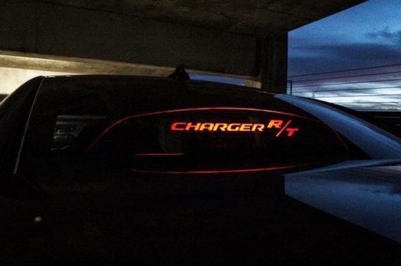 2006-2019 Charger WindRestrictor Coupe Illuminated Glow Panel