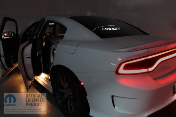 2006-2019 Charger WindRestrictor Coupe Illuminated Glow Panel