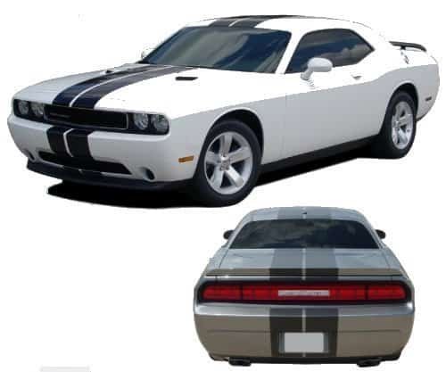 2008 2014 Dodge Challenger Challenge Rally Stripe Kit