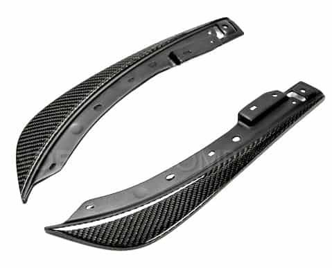 2008-2014 Dodge Challenger Carbon Fiber Bumper Canards