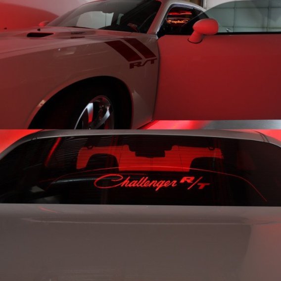 2008-2022 Challenger WindRestrictor Coupe Illuminated Glow Panel