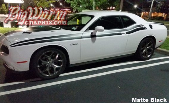 2008-2019 Dodge Challenger R/T Side Stripe Kit