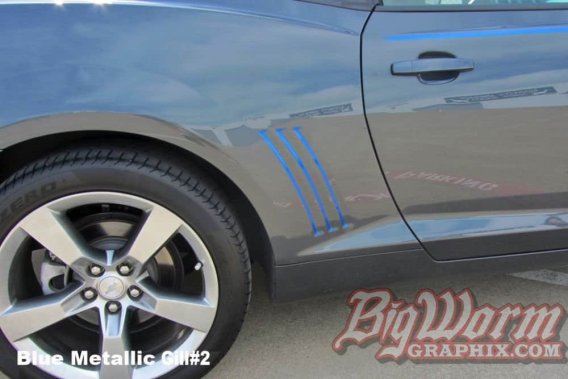 2010-2015 Camaro Side Gill Insert Kit