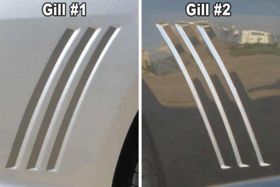 2010-2015 Camaro Side Gill Insert Styles