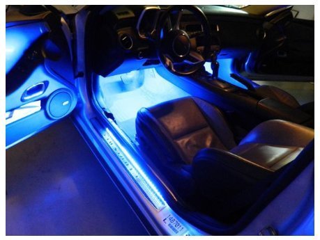 2010-2015 Camaro Interior LED Door Sill Plate Lighting Kit