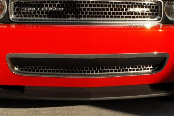 2011-2014 Dodge Challenger Polished Lower Grille Trim Ring