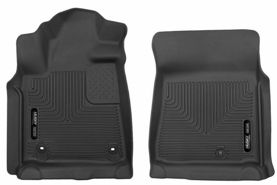 2012-2020 Tundra Crew Cab 53711 Husky Liners Front Floor Liners Black 