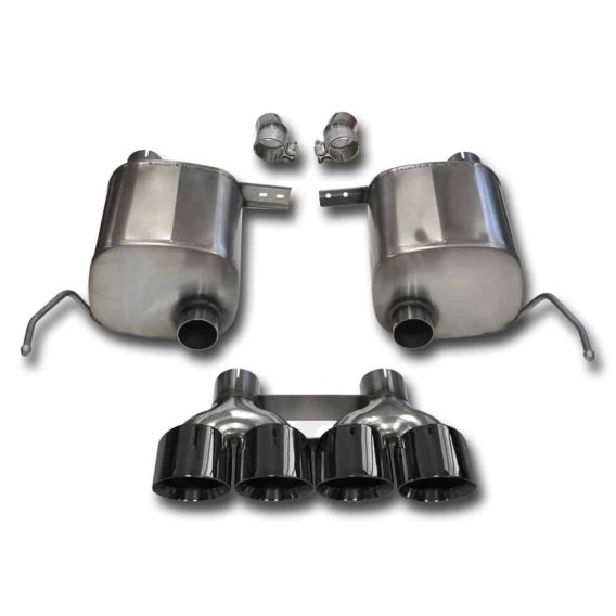 2014-2019 C7 Corvette Corsa Exhaust Extreme Quad 4.5''Black Tips 14762BLK