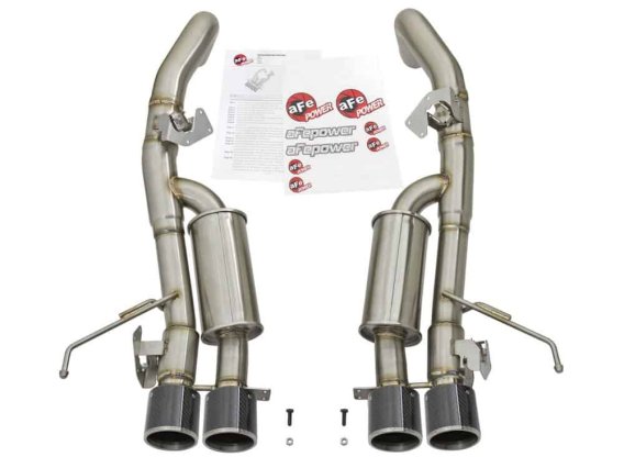 aFe POWER 49-34056-C MACH Force-Xp 3" to 2-1/2" 304 Stainless Steel Axle-Back Exhaust System