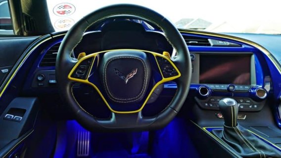 2014-2018 C7 Corvette Custom Painted Dash Cluster