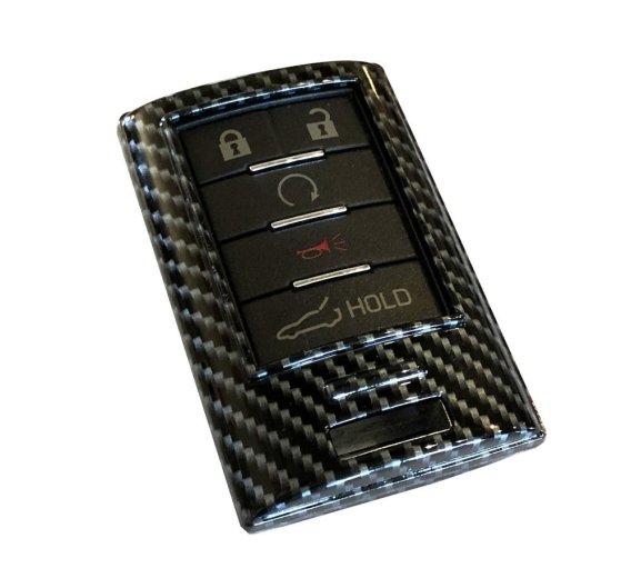 2014-2019 C7 Corvette Carbon Fiber Look Key Fob Cover