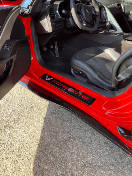 2014-2019 C7 Corvette Door Sill Plate Covers Set