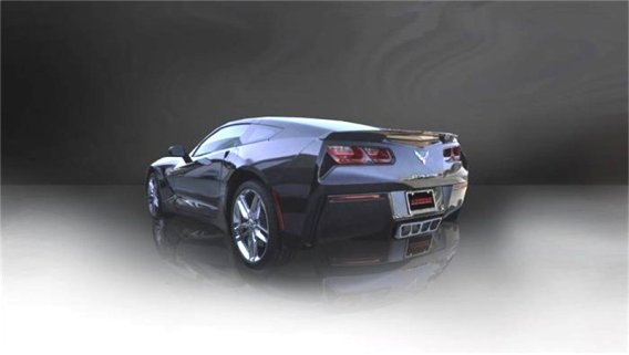 2014-2019 C7 Corvette Exhaust Corsa Extreme Valve-Back Performance Exhaust System Polished Poly T...