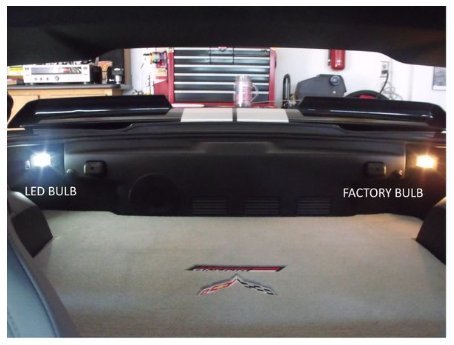 2014-2019 C7 Corvette LED Trunk / License Plate Bulb Kit
