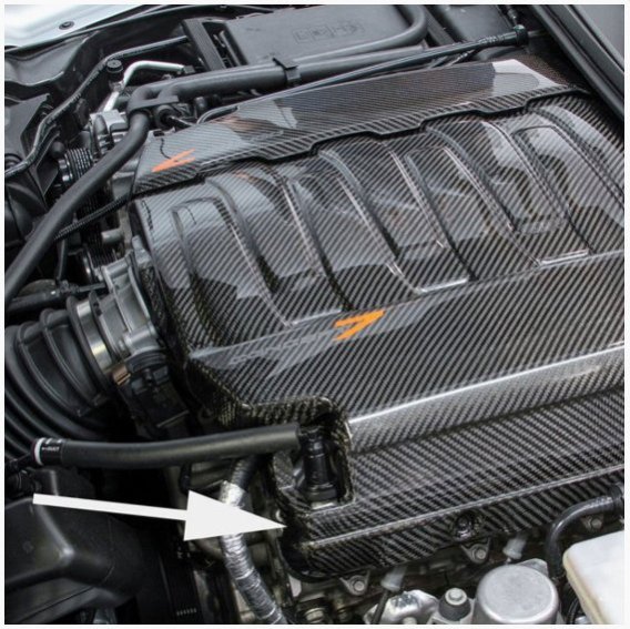 2014-2019 C7 Corvette Nowicki CONCEPT7 LT1/LT4 Carbon Fiber Dry Sump Engine Coil Covers NAD-CFCCD...