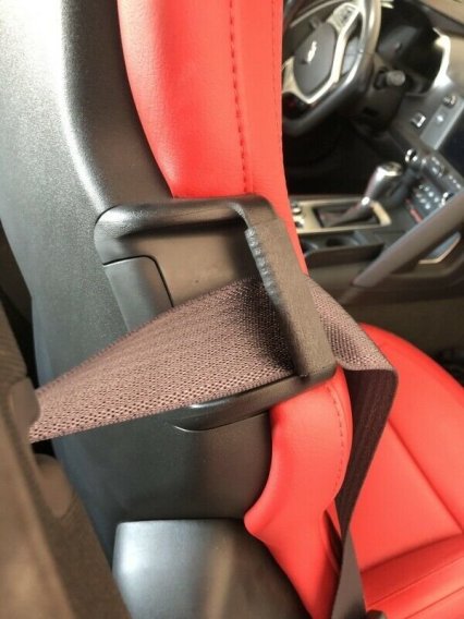 2014-2019 C7 Corvette Seat Belt Guide Anti-Belt Pop Guards Clips