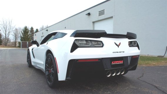 2014-2019 C7 Corvette Exhaust Corsa Sport Cat-Back Performance Exhaust System 14768CB