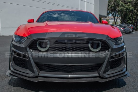 2015-2017 Ford Mustang GT500 Conversion Front Bumper Upgrade Kit