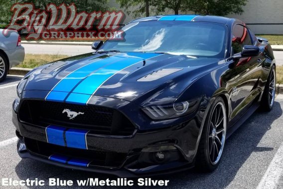 2015-2017 Mustang Narrow Twin Full-Length Stripes Kit