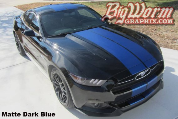 2015-2017 Mustang Wide Twin Full Length Stripes Kit