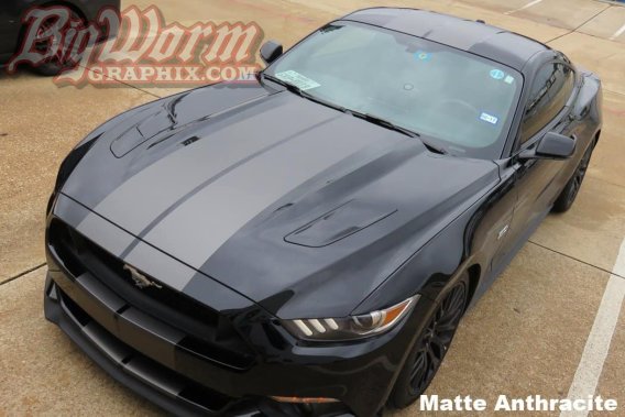 2015-2017 Mustang Wide Twin Full Length Stripes Kit