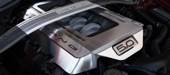 2015-2017 Mustang GT Illuminated Engine Shroud Cover
