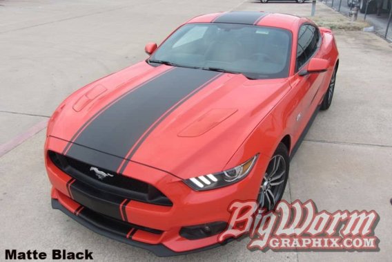 2015-2017 Mustang Wide Supersnake Style Full-Length Stripe