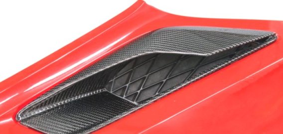 2015-2018 C7 Corvette Z06 APR Carbon Fiber Rear Quarter Panel Ducts 