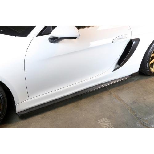 2015-2017 Porsche Cayman GT4 Side Rocker Extensions 
